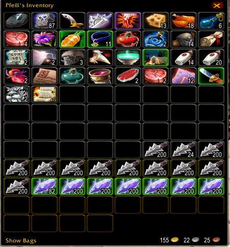 Addon Bagnon per World of Warcraft Vanilla (1.12.1)