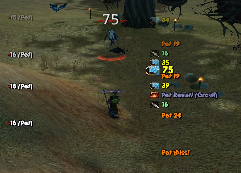 Aggiunta di Mik's Scrolling Battle Text per World of Warcraft Vanilla (1.12.1)