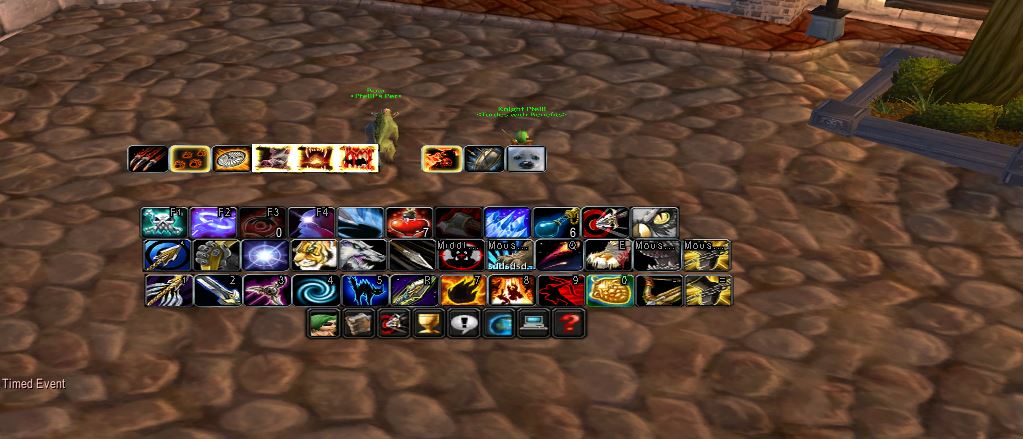 Bartender 2 WoW Vanilla Addon