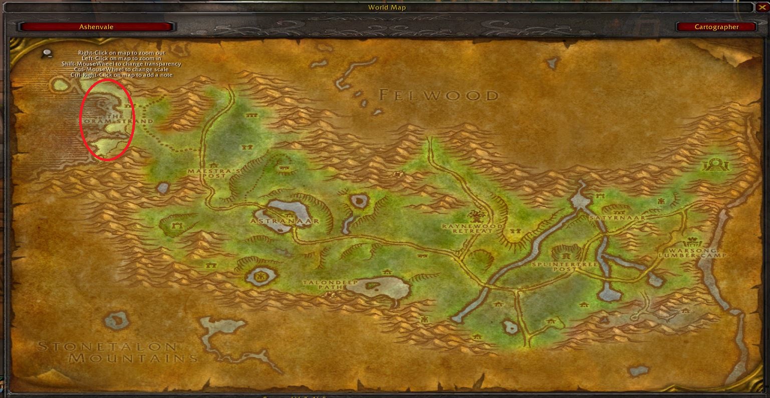 Ashenvale lockpicking