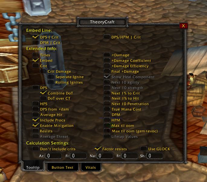 TheoryCraft